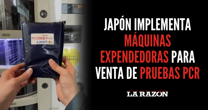 Jap N Implementa M Quinas Expendedoras Para Venta De Pruebas Pcr