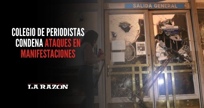 Colegio De Periodistas Condena Ataques En Manifestaciones La Raz N