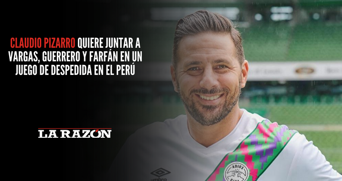 Claudio Pizarro Tambi N Quisiera Un Partido De Despedida En El Per