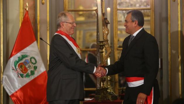 Pedro Pablo Kuczynski y Vicente Romero Fernández