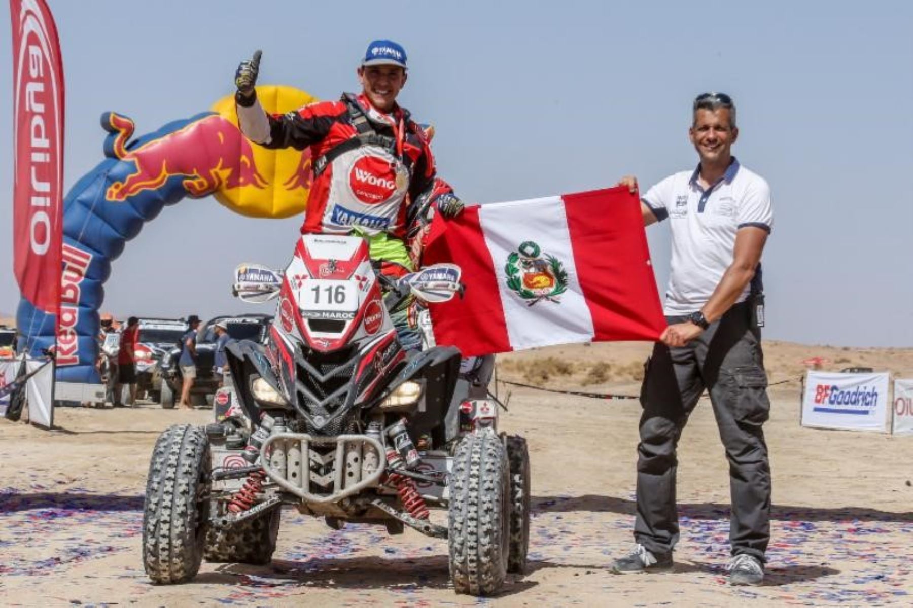 Rally Dakar: Alexis Hernández  se ubica en el tercer puesto 