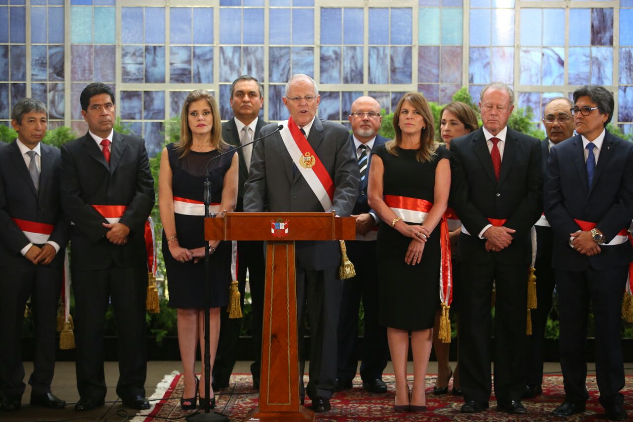 PPK: «Este gabinete representa la diversidad del Perú»