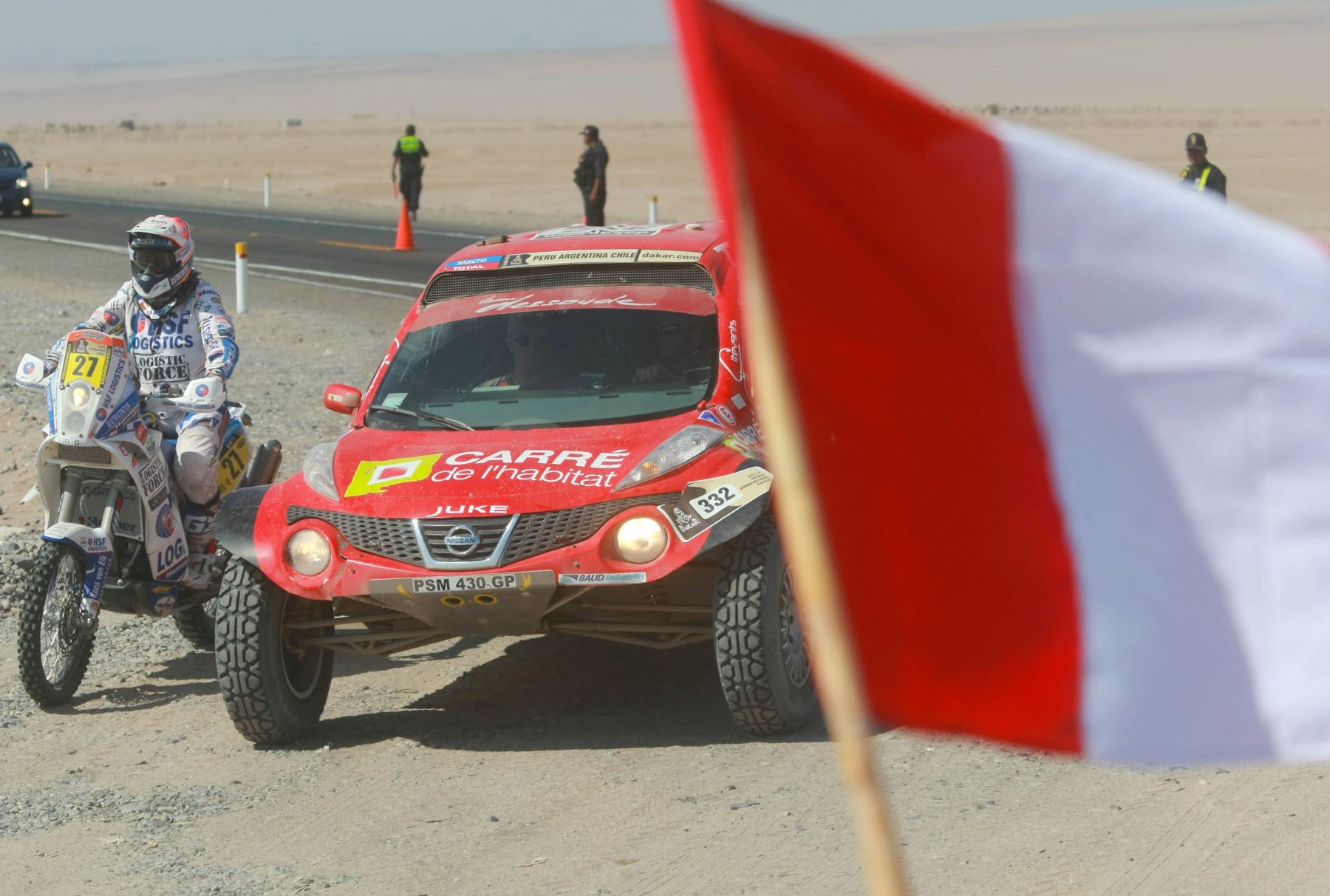Dakar 2018: dos peruanos fuera en la etapa once