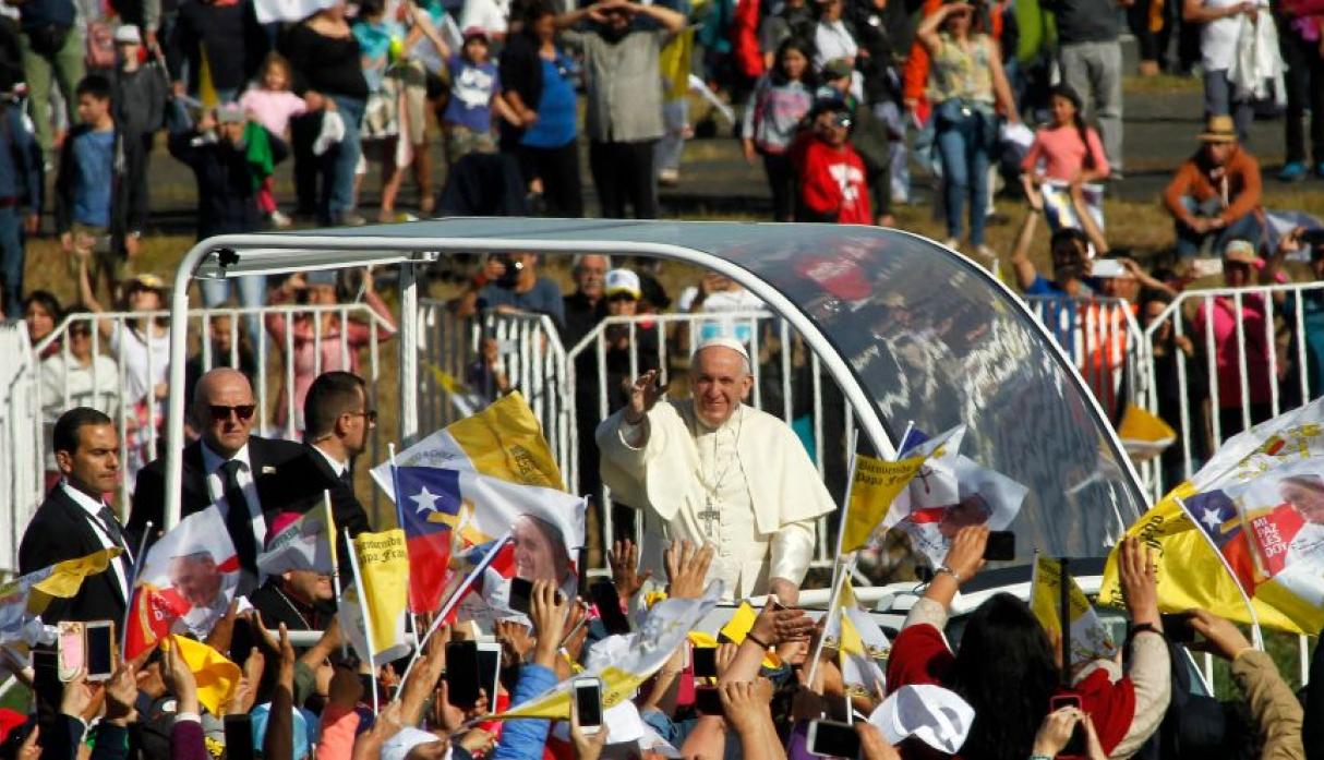 Papa Francisco: 200  mil fieles asistieron a misa en Temuco