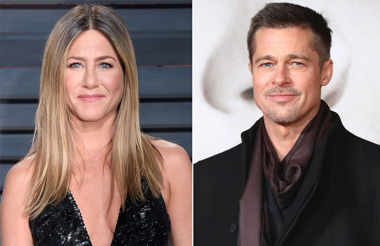 Brad Pitt presentó sus hijos a Jennifer Aniston