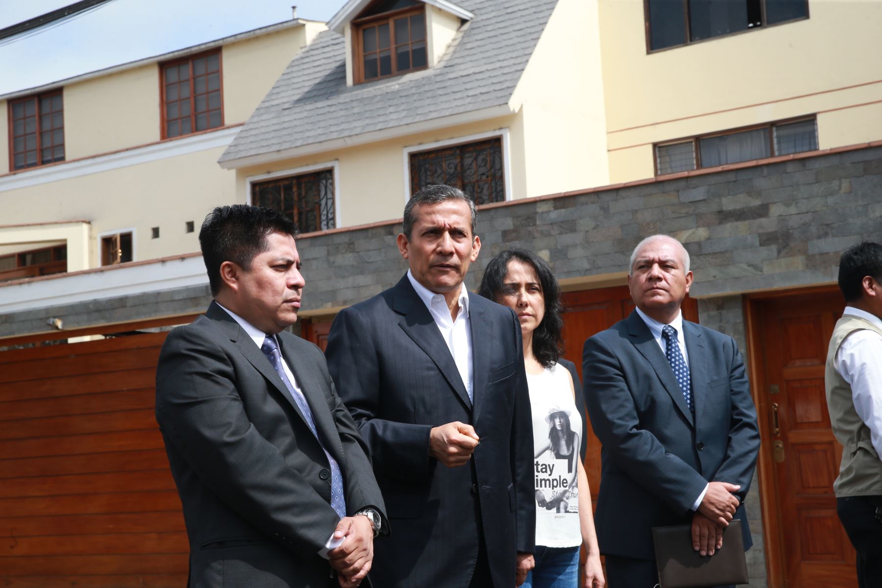 Incautación de vivienda de Ollanta Humala fue suspendida por 30 días
