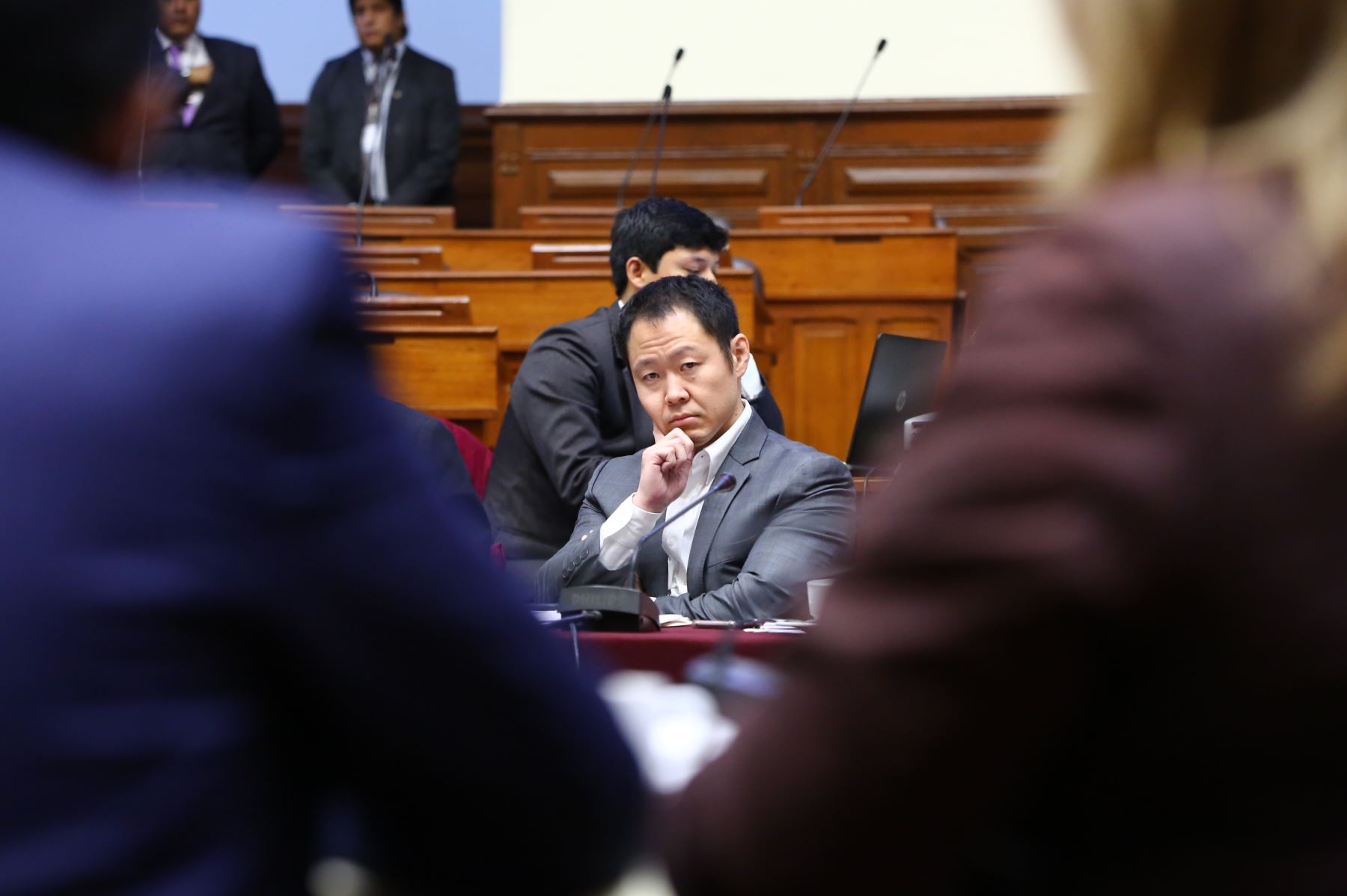 Kenji Fujimori se libra del desafuero parlamentario