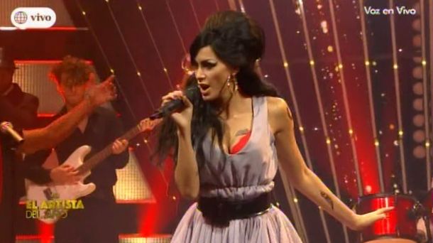 Milett Figueroa deslumbró al encarnar a Amy Winehouse