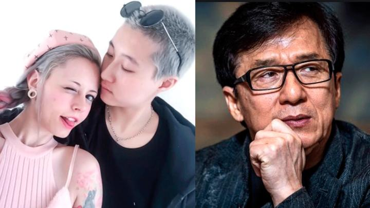 Hija de Jackie Chan mendiga en la calle