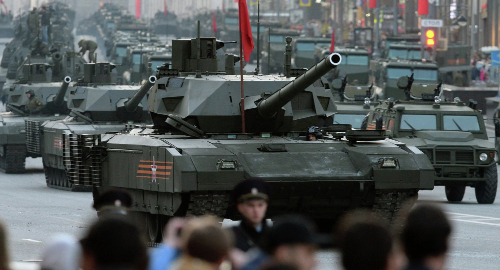 Rusia muestra  al mundo su  poderío militar