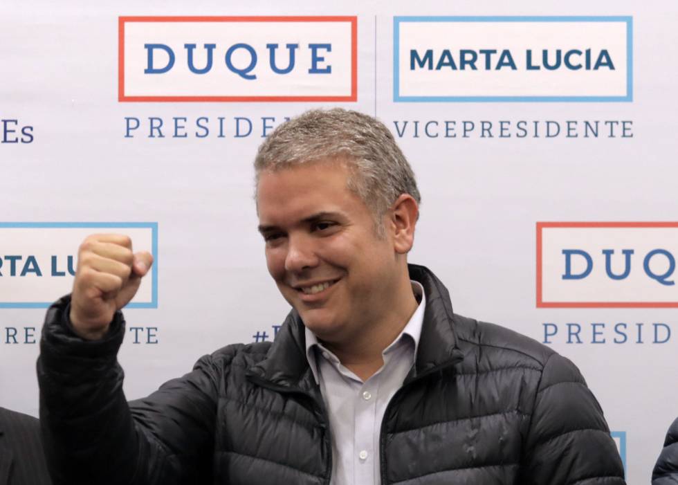 Ivan Duque es el nuevo presidente de Colombia