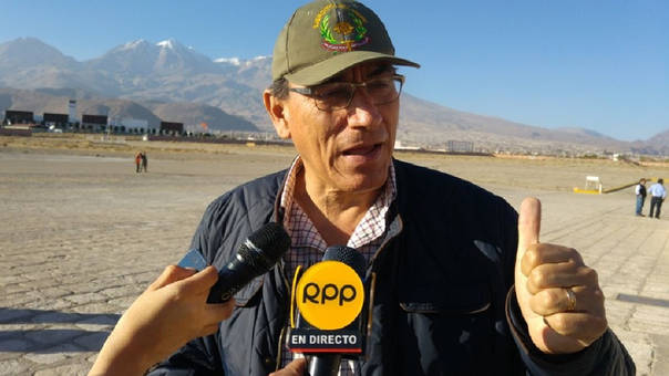 Presidente Martín Vizcarra se reunirá en Arequipa por Muni Ejecutivo