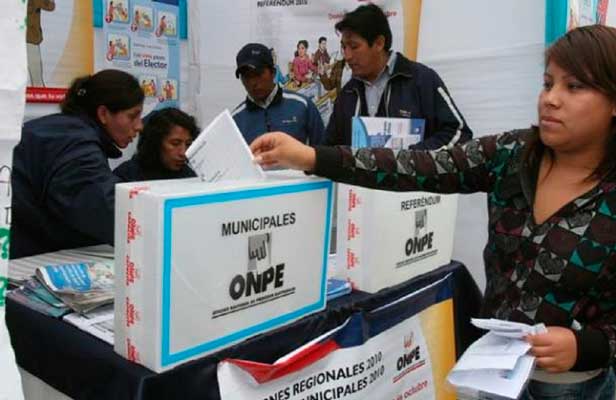 Más de un millón y medio participarán en las Elecciones Municipales 2018