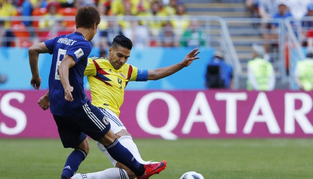 Japón sorprendió a Colombia y le ganó por 2-1 en el grupo H del Mundial Rusia 2018