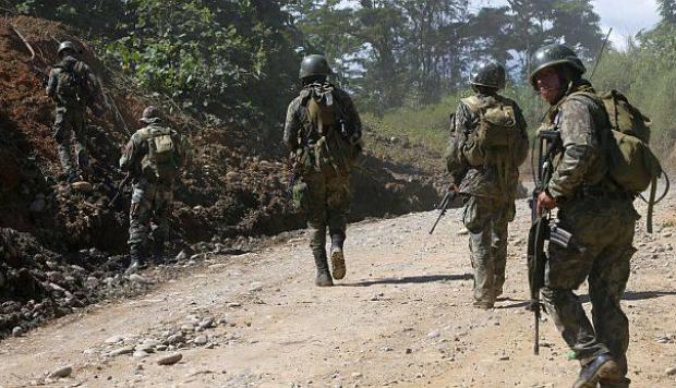 Enfrentamiento con terroristas deja seis militares heridos