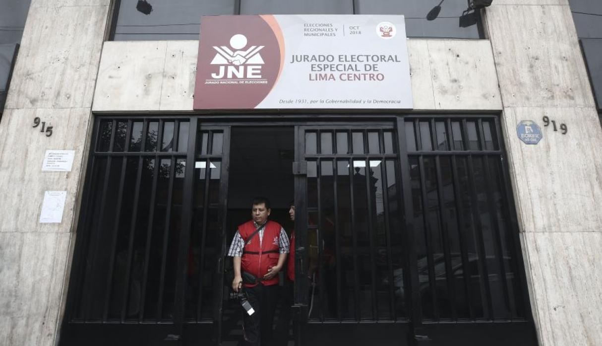 Elecciones 2018: Suman 12 las listas  admitidas por el JEE Lima Centro