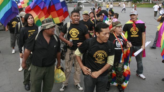 Etnocacerismo de Antauro  tiene 10 bases en Lima y Callao