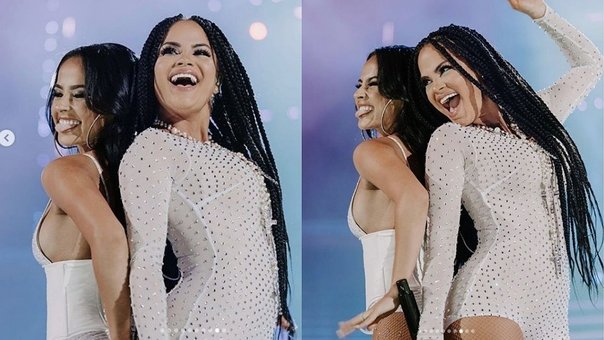 Becky G y Natti Natasha realizaron sensual presentación en los Premios Juventud 2018