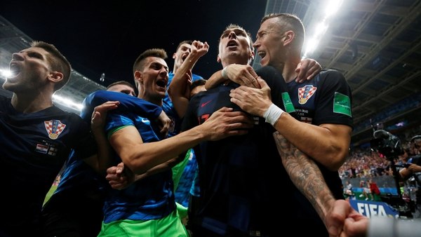 Croacia derrotó 2-1 a Inglaterra y jugará la final ante Francia