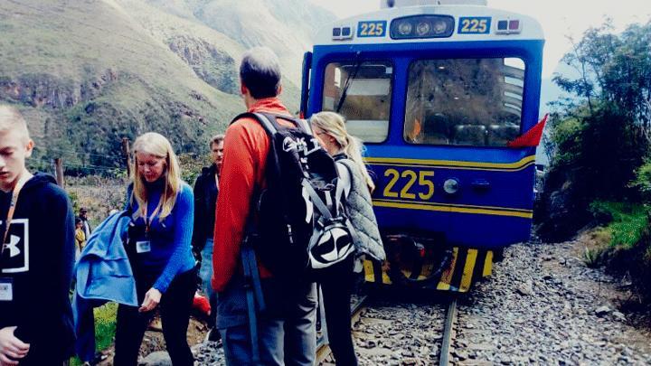 Choque de trenes en el Cusco dejó seis heridos