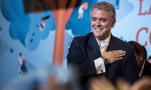Iván Duque asumió la presidencia de Colombia