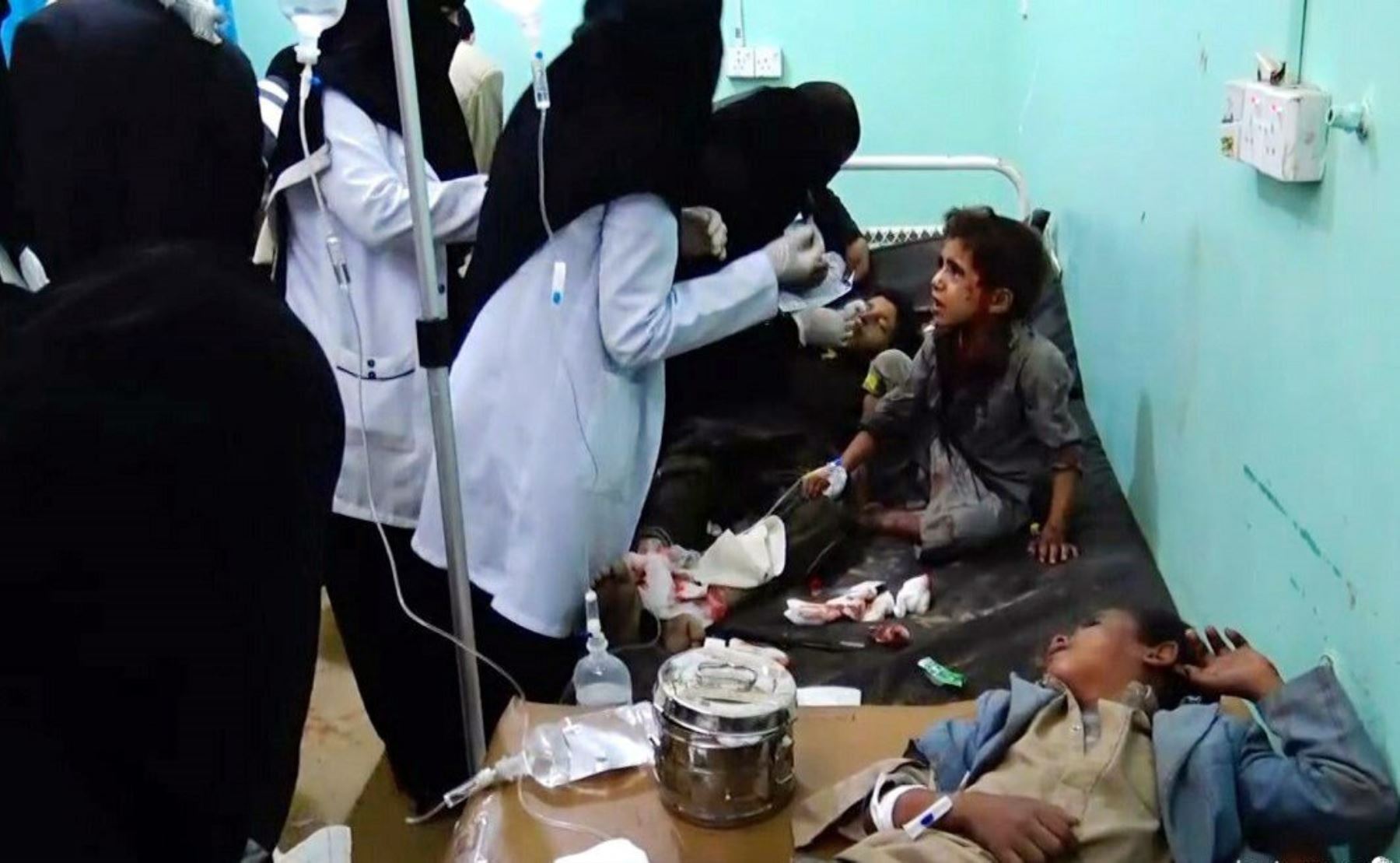 Al menos 29 niños murieron en el bombardeo en el Yemen