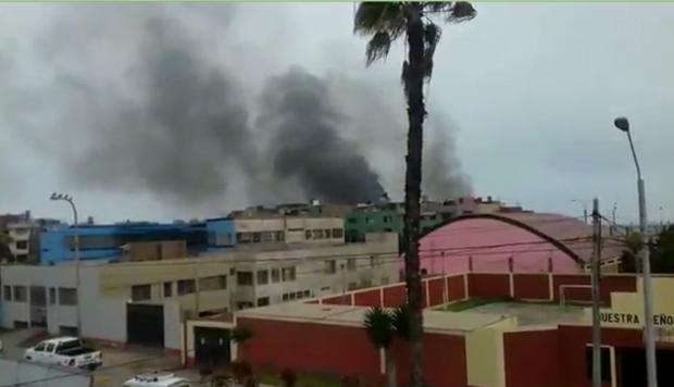 Se reporta incendió en el centro juvenil de rehabilitación «Maranguita»
