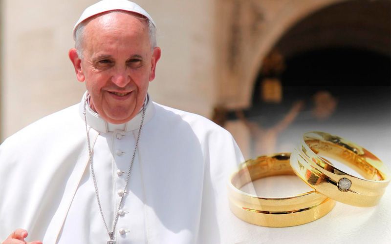 Papa Francisco manifestó que el divorcio «es una moda»
