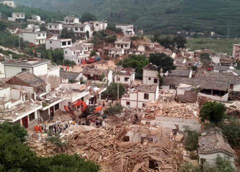 Sismo en China dejó al menos 18 heridos y 6.000 casas dañadas