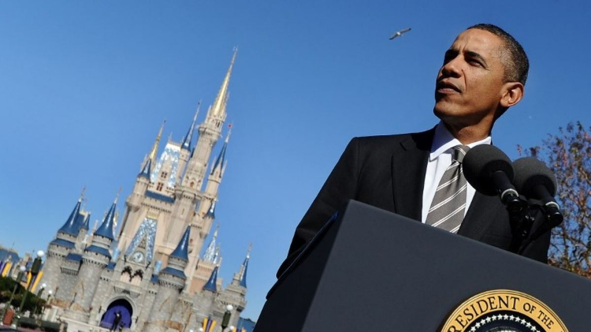 Obama cuenta porque  expulsaron Disneyland