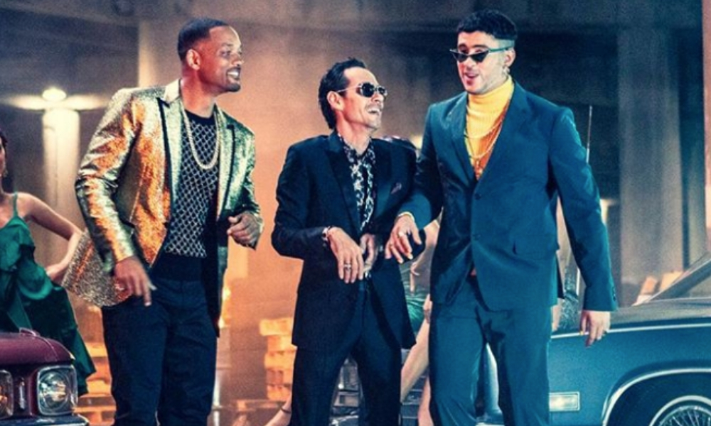 Bad Bunny, Marc Anthony y Will Smith se juntan y lanzan nuevo tema   ‘Está rico’