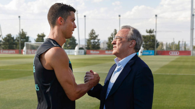 Ronaldo: «El presidente del Real Madrid no me consideraba como al principio»