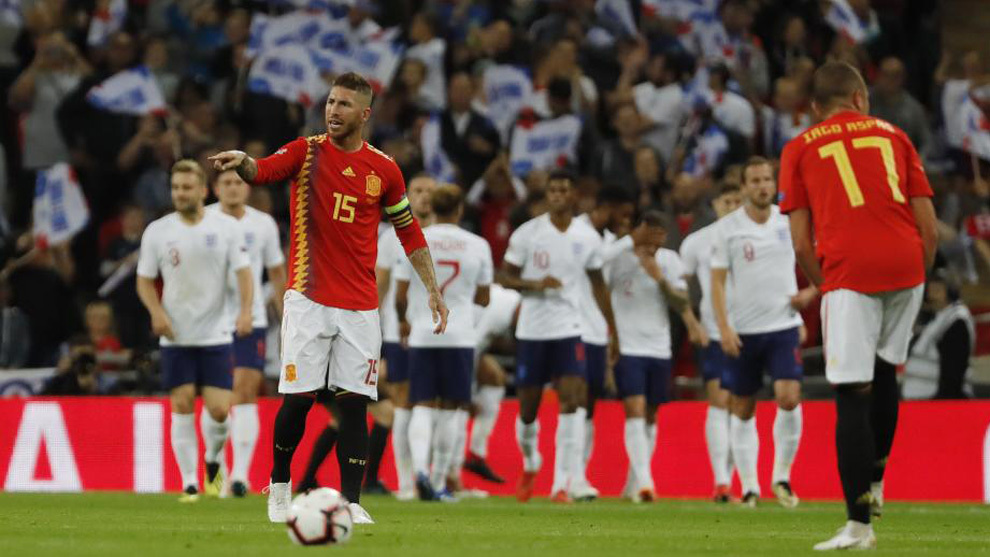Inglaterra se impuso 3-2 a España por la Liga de Naciones