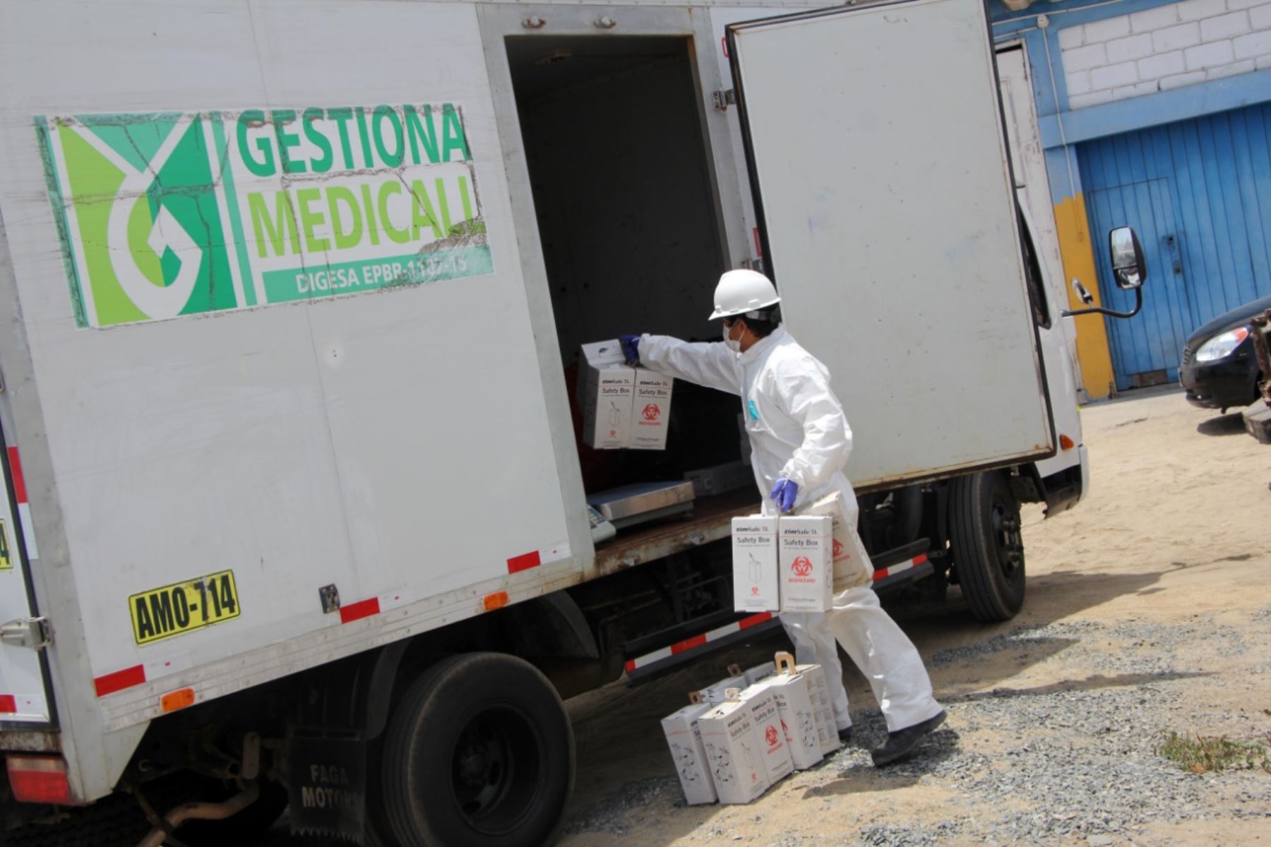 Implementan recojo de residuos biológicos en centros de salud de Chimbote