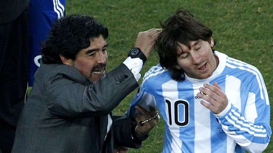 Maradona: «Yo le aconsejaría a Messi que no venga más a la selección»