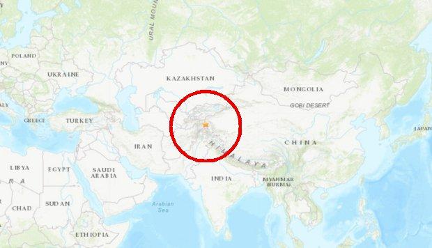 Terremoto de 6,7 grados de magnitud se registró en Pakistán