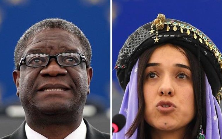 Denis Mukwege y Nadia Murad son los ganadores del Nobel de la Paz 2018