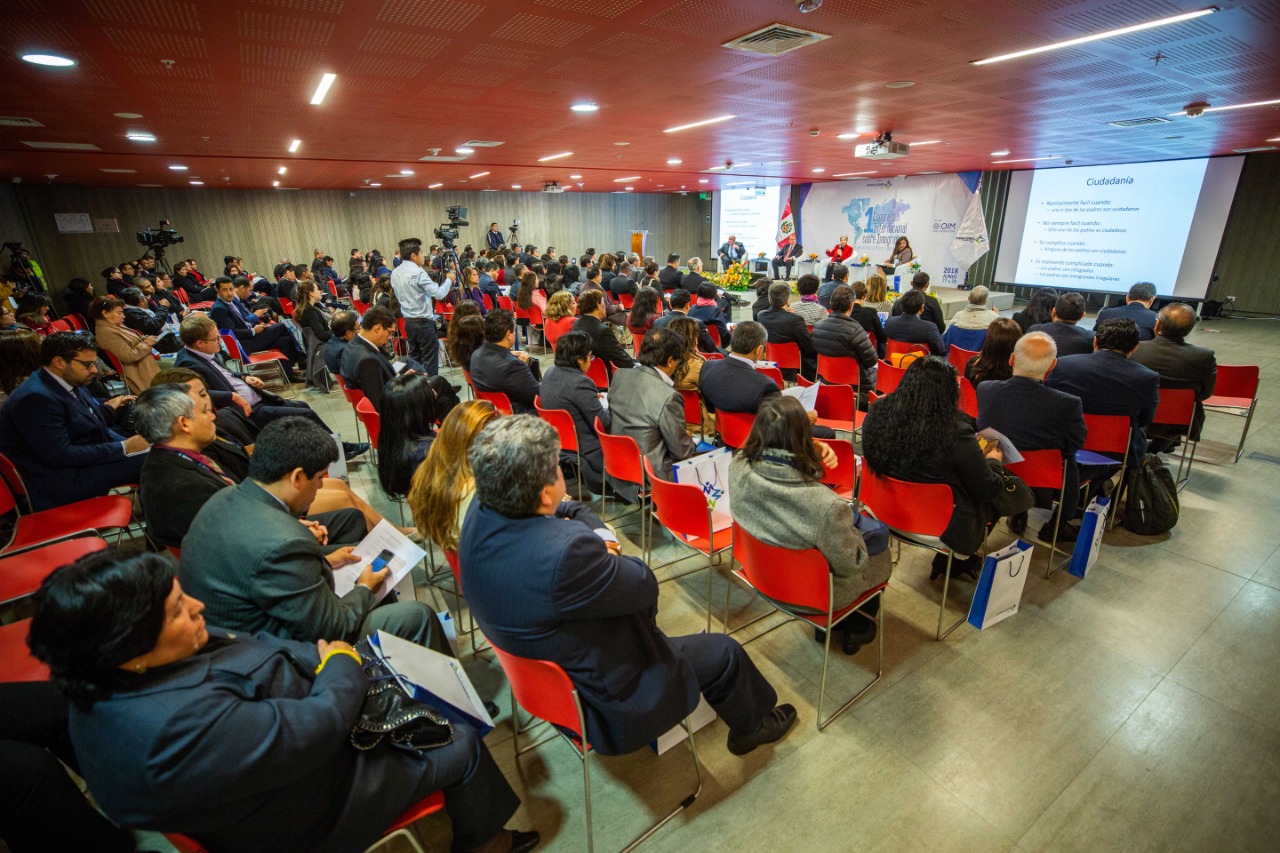 Autoridades migratorias de países de Iberoamérica se reúnen esta semana en Lima