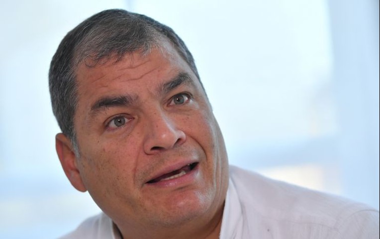 Rafael Correa pidió asilo en Bélgica en junio