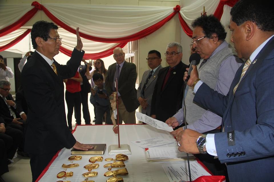 Juramentó nuevo Consejo Directivo de la Asociación de Locutores del Perú
