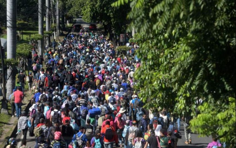 Caravana migrante tomó peligrosa ruta de México donde opera el crimen organizado