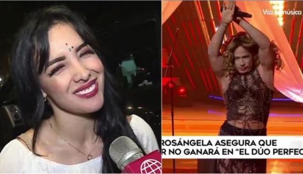 Rosángela Espinoza lanzó duro calificativo sobre la presentación de Kevin Blow como Shakira