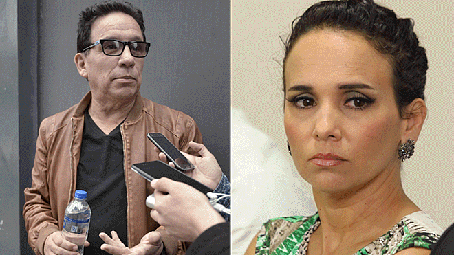 Erika Villalobos molesta con Ricardo Rondón