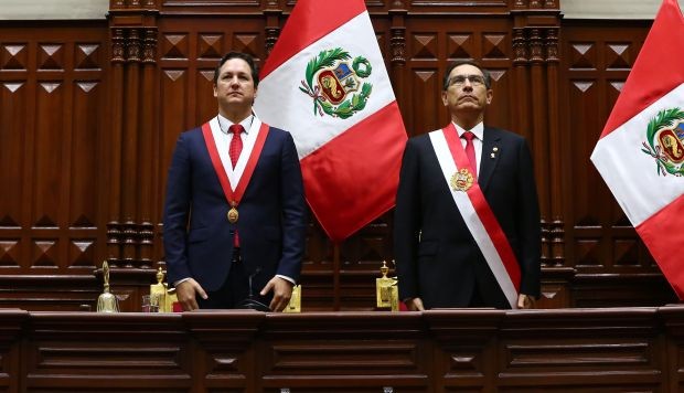Presidente Vizcarra y Daniel Salaverry se reunieron en Palacio de Gobierno