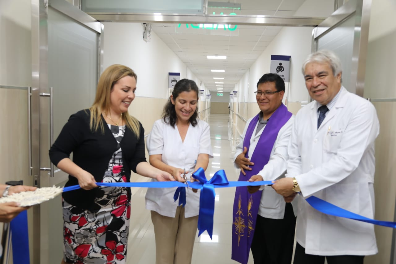 Presidenta de EsSalud entregó nuevo pabellón de Pediatría en Hospital Almenara