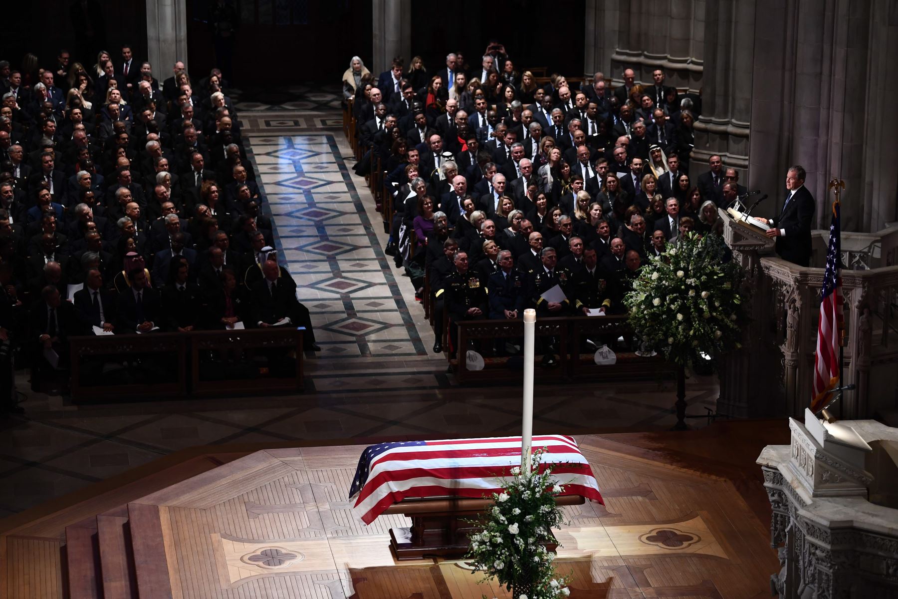EEUU en duelo nacional por funeral del expresidente George H.W. Bush
