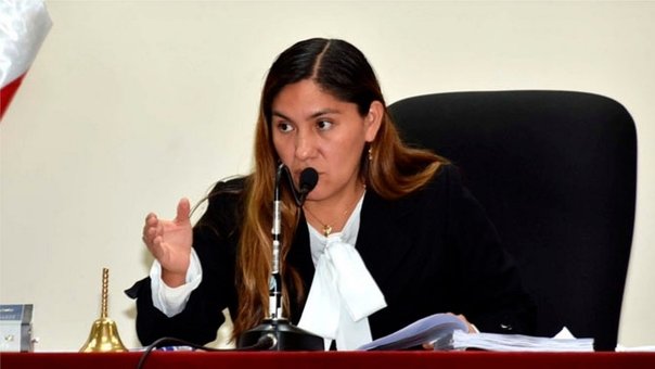 Designan a jueza Elizabeth Arias como reemplazo de Richard Concepción Carhuancho