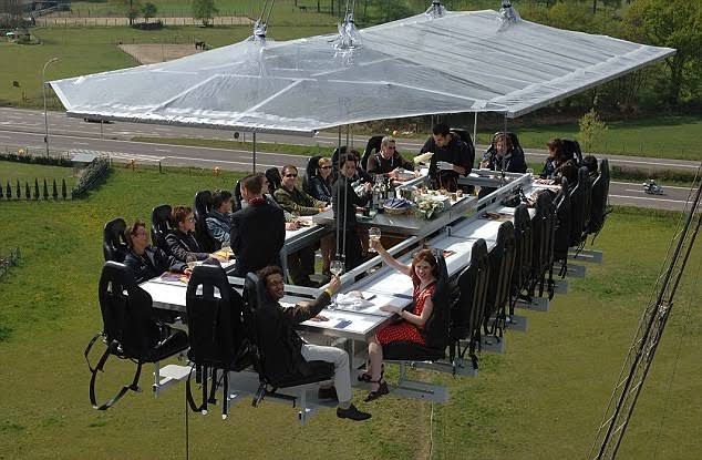 Asombroso «Restaurante en el Cielo» inicia operaciones en Perú