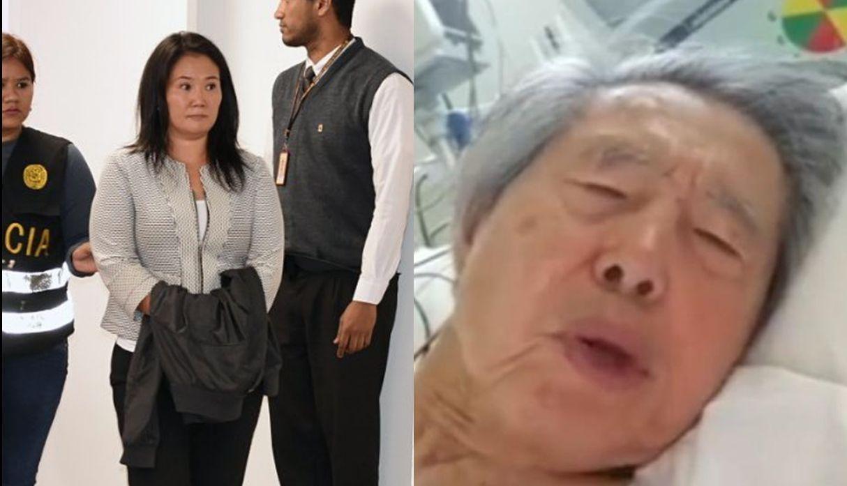 Keiko Fujimori lamenta retorno de su padre a prisión