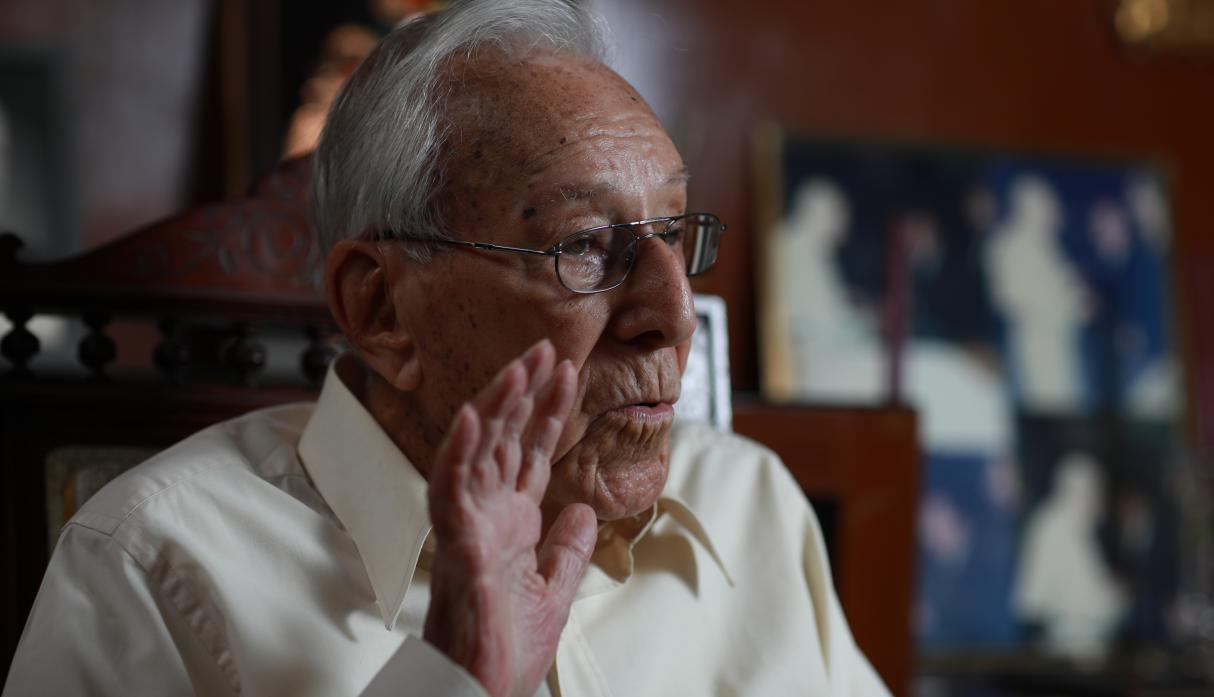 Luis Bedoya Reyes, líder histórico del PPC, cumple 100 años